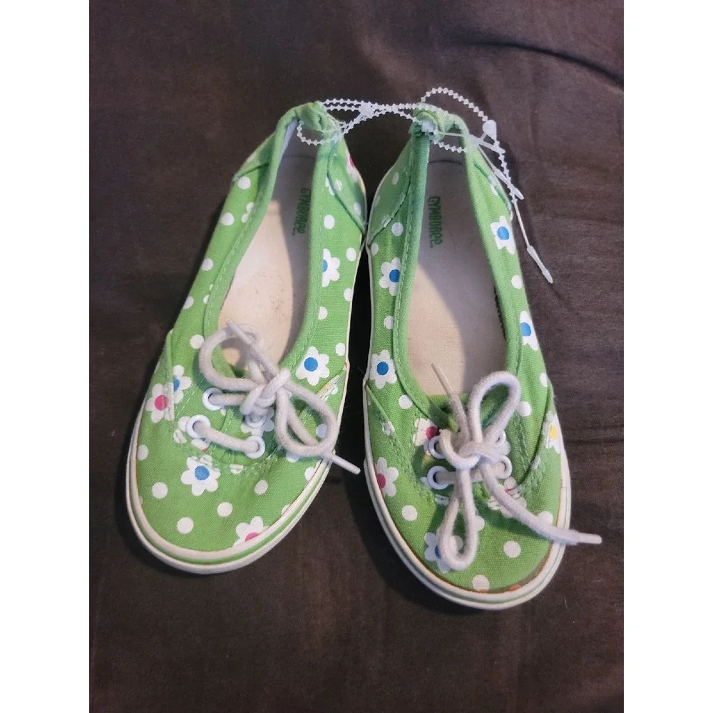 Gymboree showers of flowers shoes‎ size 11 floral